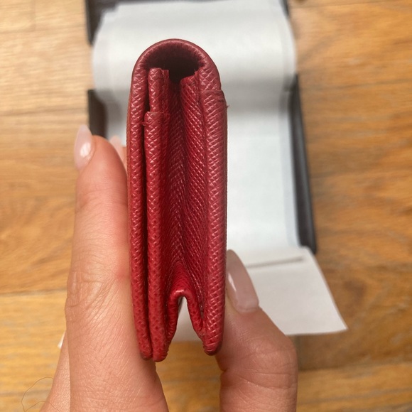 Prada Saffiano Leather Card Holder - Picture 6 of 11
